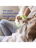MAM manual breast pump with soft silicone funnel - British product