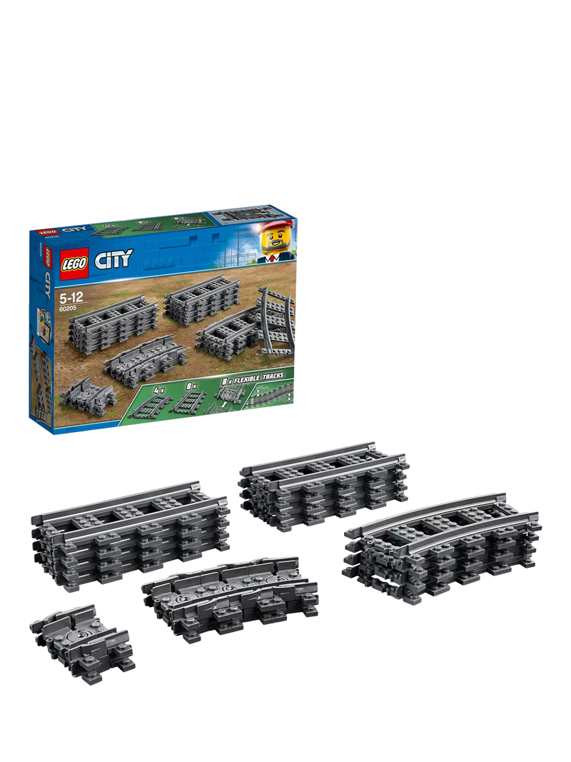 Lego City 60205 tracks, UK version