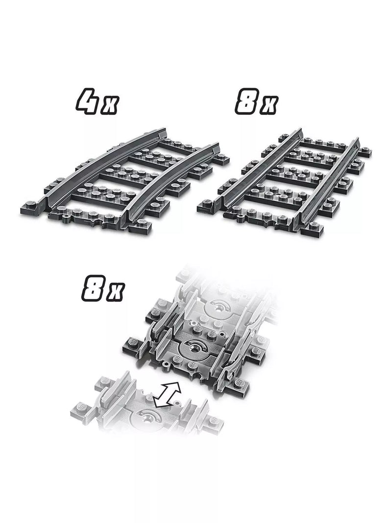 Lego City 60205 tracks, UK version