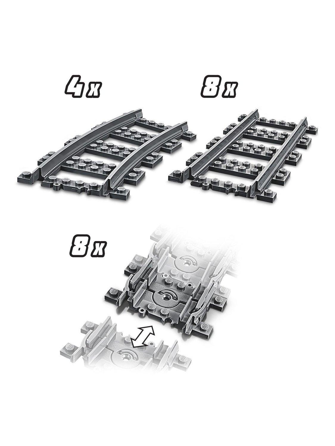 Lego City 60205 tracks, UK version