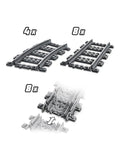 Lego City 60205 tracks, UK version