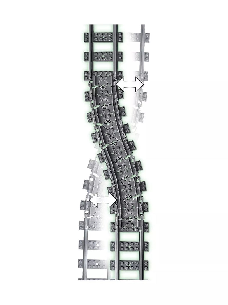 Lego City 60205 tracks, UK version