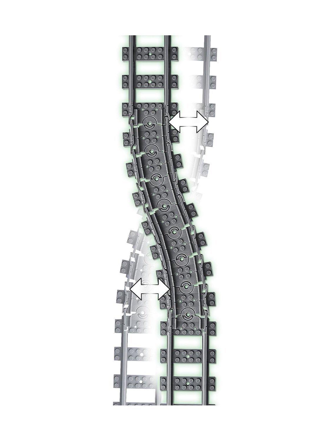 Lego City 60205 tracks, UK version