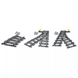 LEGO City 60238 switch tracks 8 pieces, imported from the UK