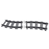 LEGO City 60238 switch tracks 8 pieces, imported from the UK