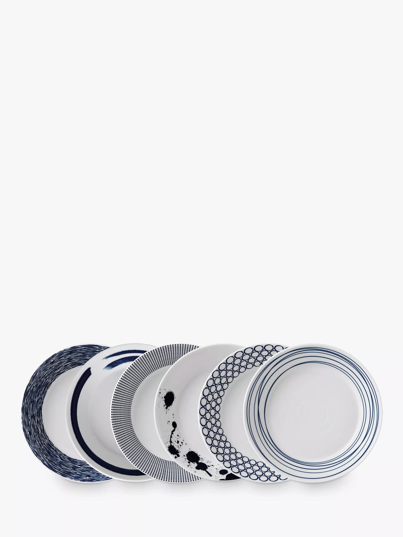 Royal Doulton pasta bowls set of 6 23cm, imported from the UK