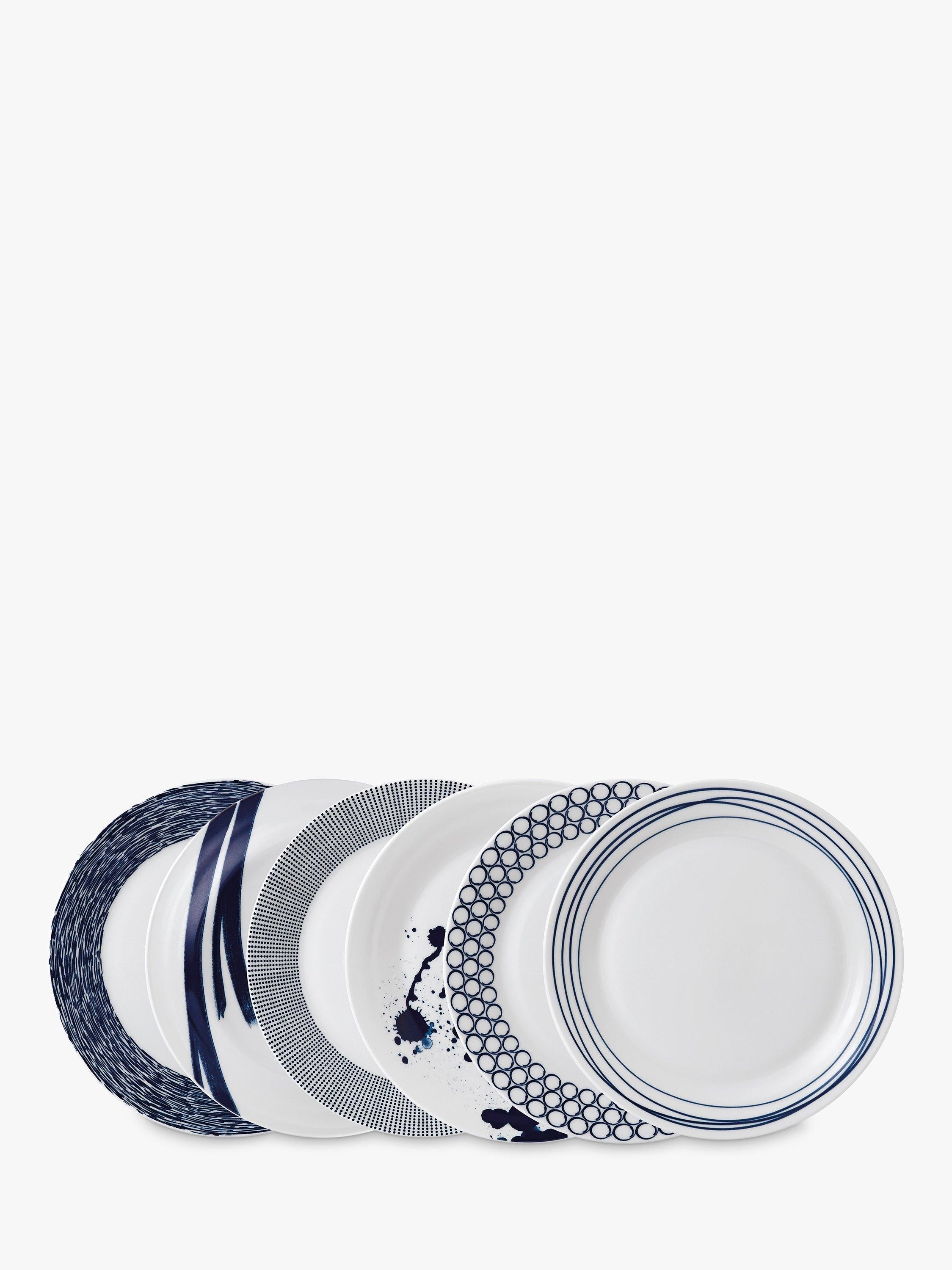Royal Doulton Pacific blue dinner plates 28cm - British product