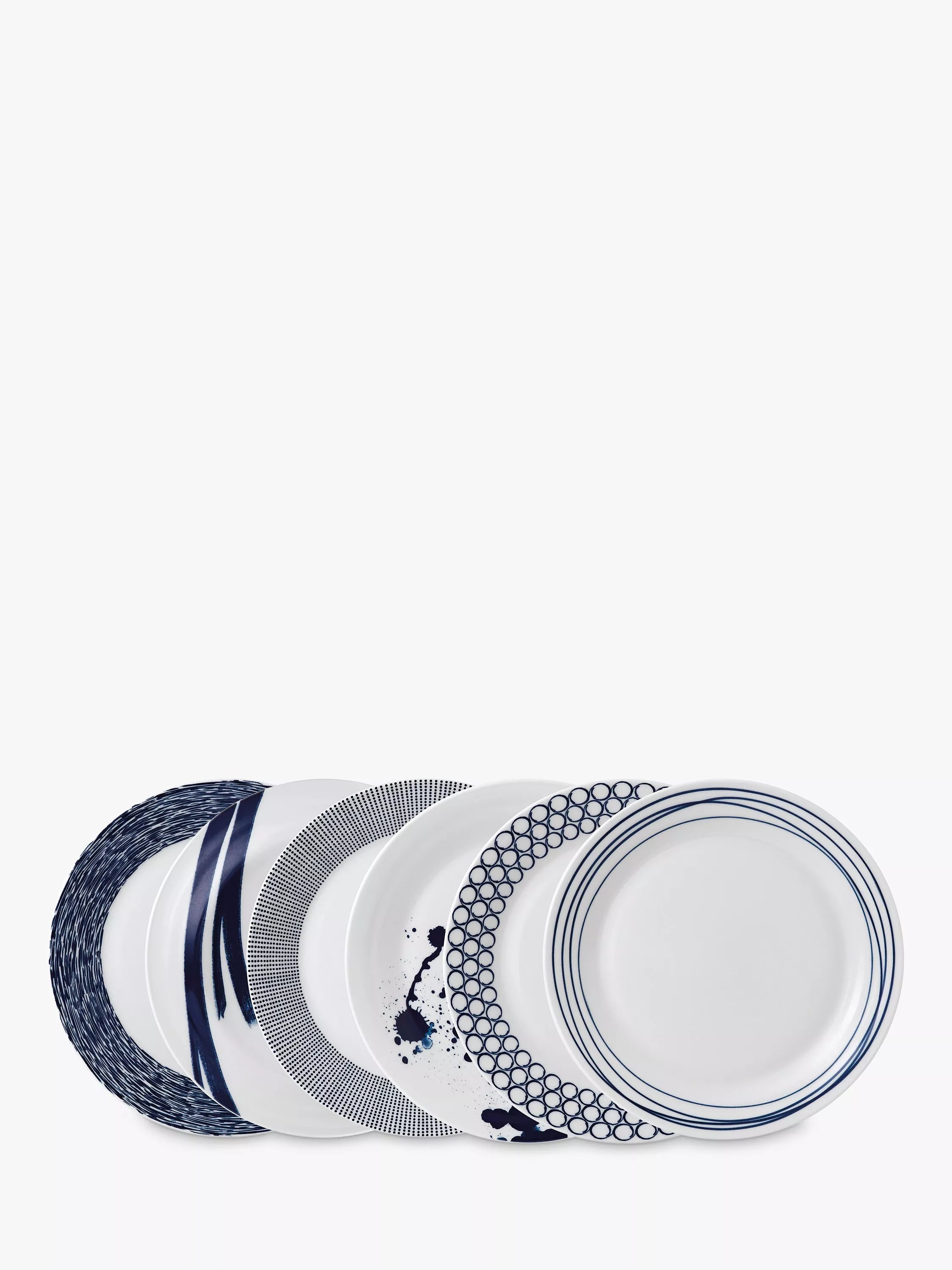 Royal Doulton Pacific blue dinner plates 28cm - British product