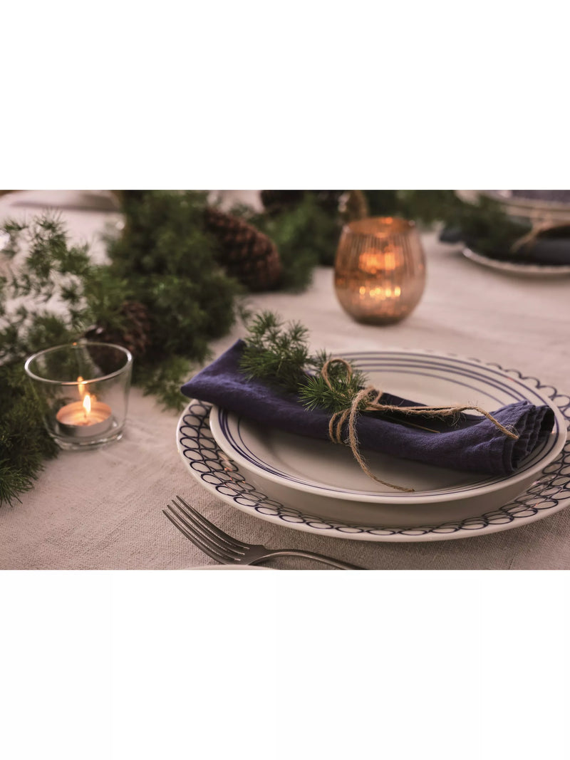 Royal Doulton Pacific blue dinner plates 28cm - British product