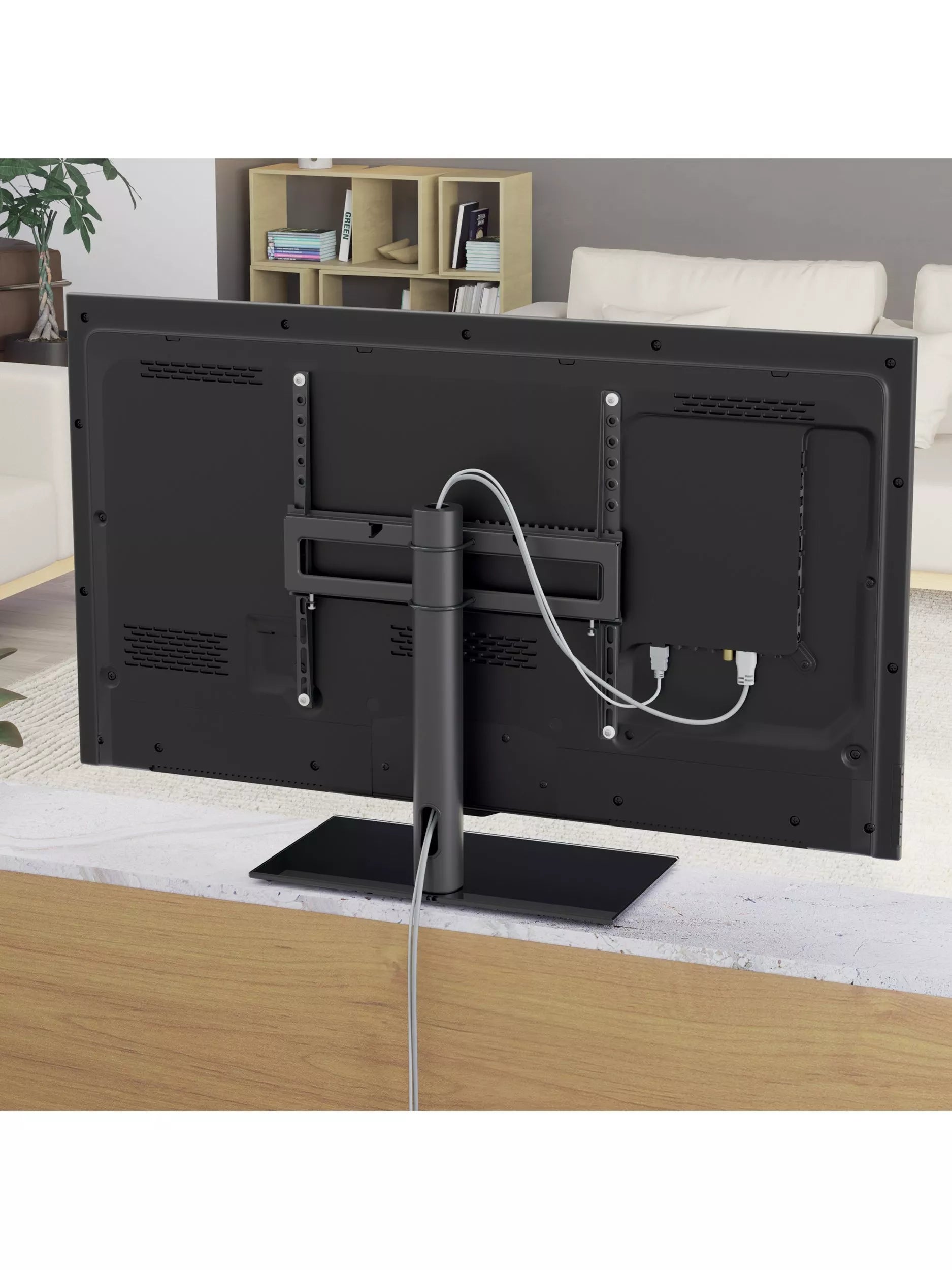 AVF table top TV stand black for 32-60 inch TVs (British brand)
