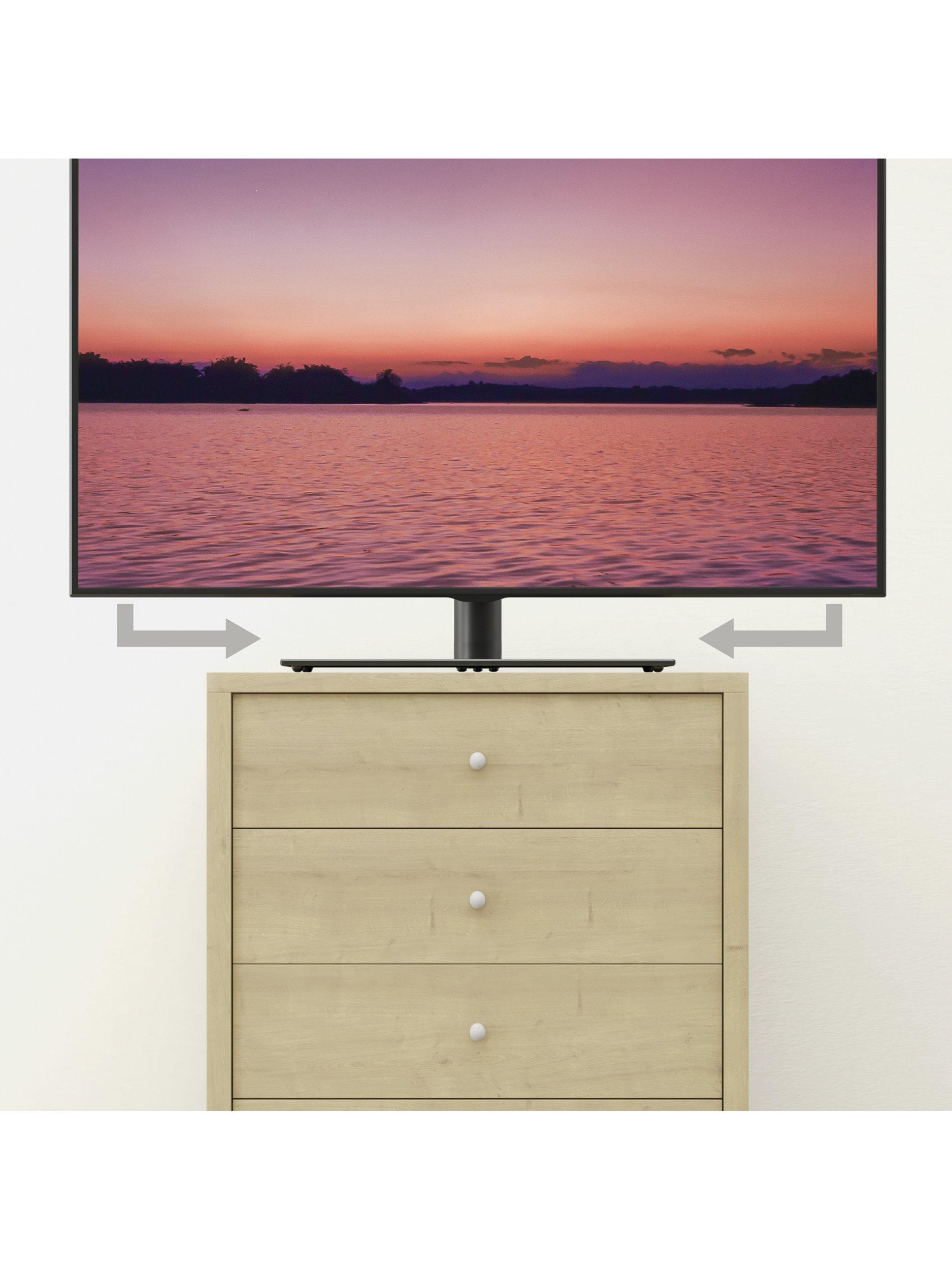 AVF table top TV stand black for 32-60 inch TVs (British brand)