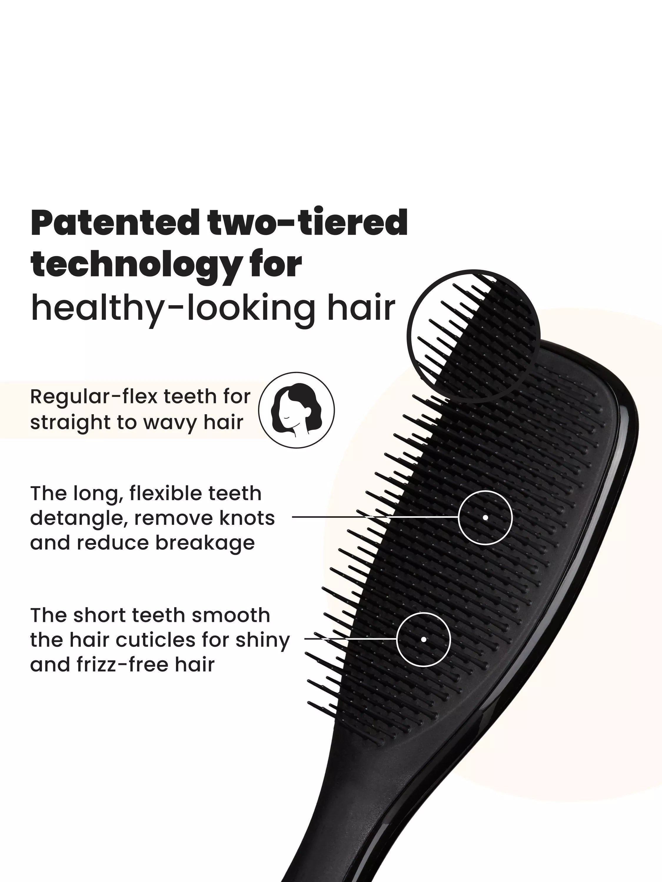 Tangle Teezer Wet Detangler hair brush (British brand)