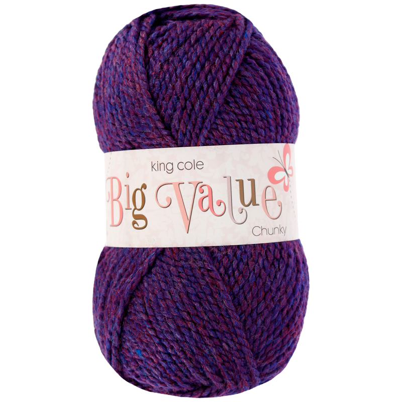 King Cole Big Value Chunky Yarn 100g
