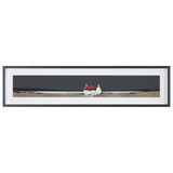 John Lewis framed print, Bruairnis Barra by Ron Lawson, 26x108cm - British product