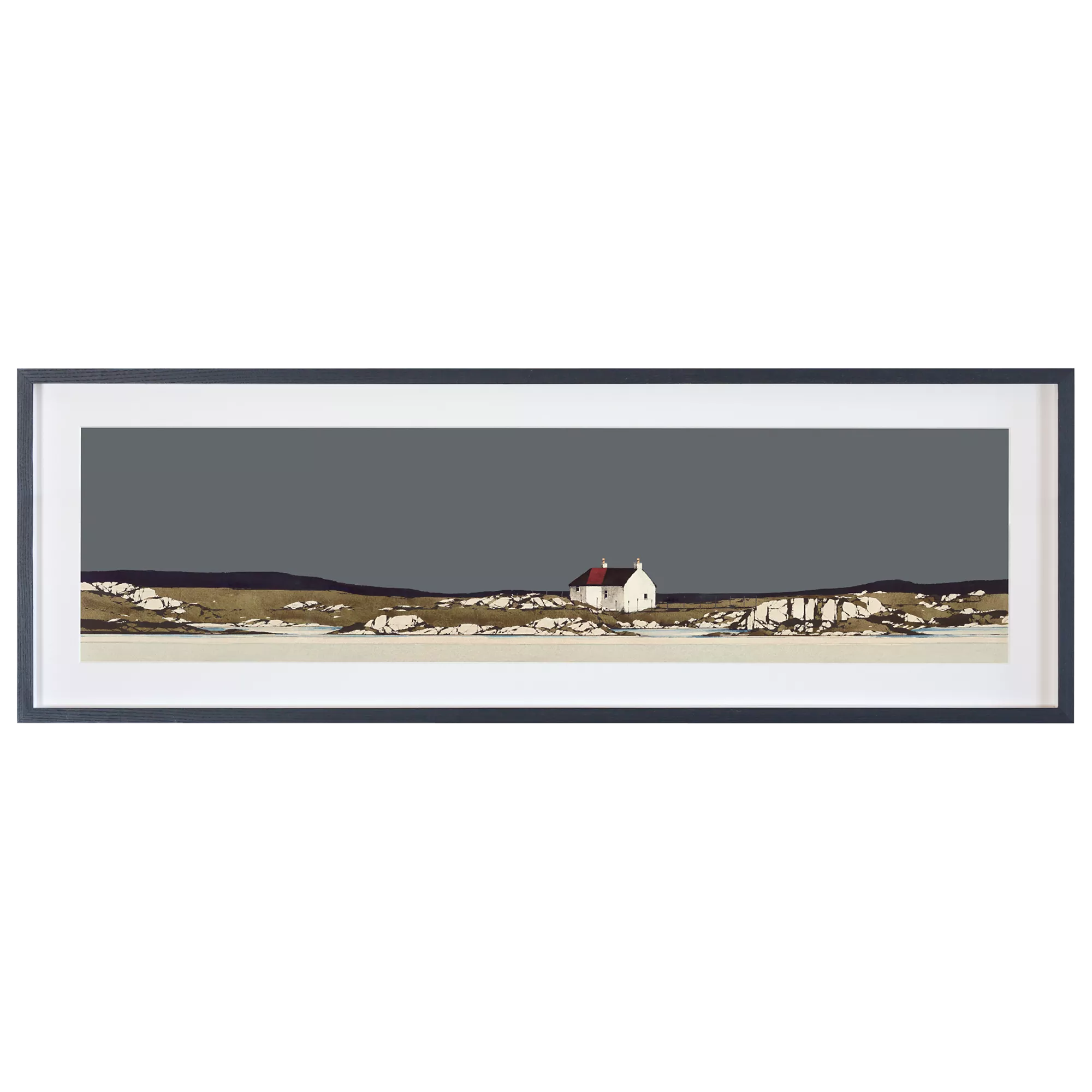 John Lewis framed print of Traigh Mhor beach landscape - British product