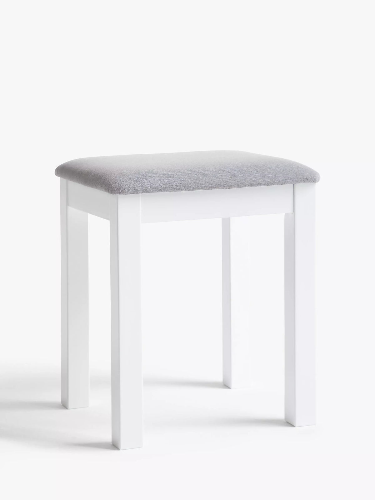 John Lewis Wilton upholstered stool with painted finish, British brand