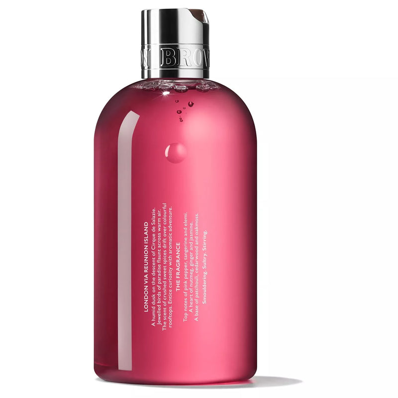 Molton Brown Fiery Pink Pepper bath and shower gel 300ml, imported from the UK