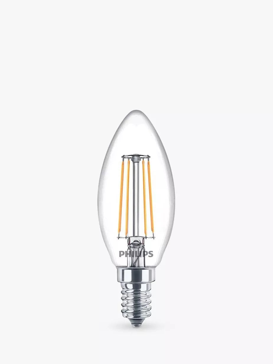 Philips clear LED candle bulbs pack of 6, UK version