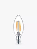 Philips clear LED candle bulbs pack of 6, UK version
