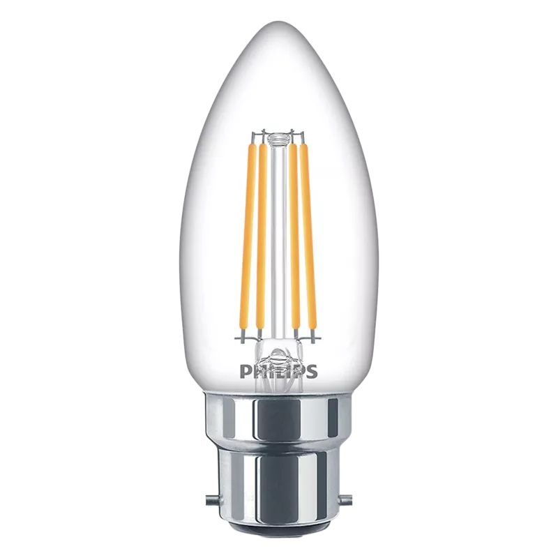 Philips 4W LED candle bulbs pack of 6 - British product