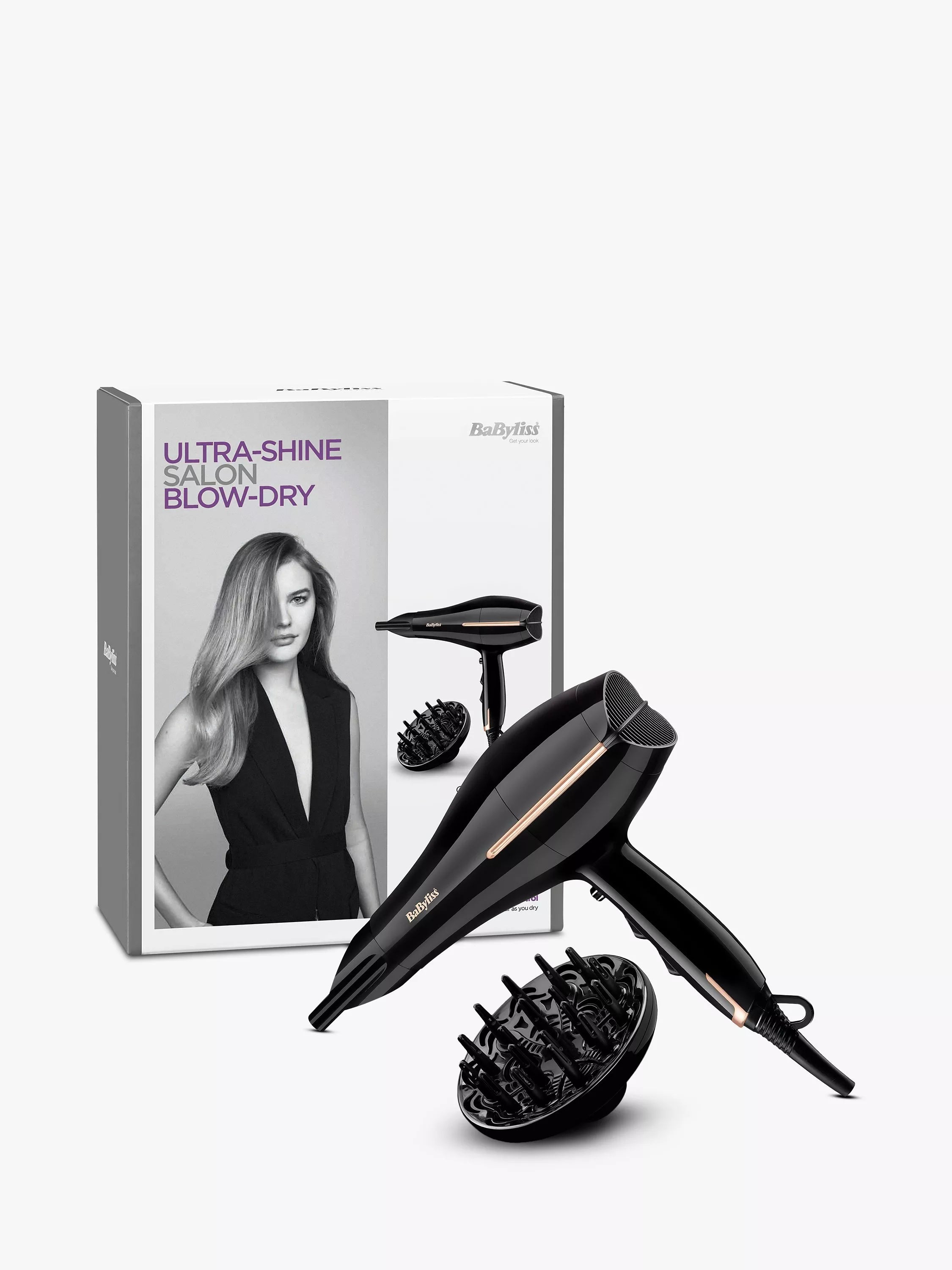 BaByliss Salon Pro 2200 hair dryer, UK version