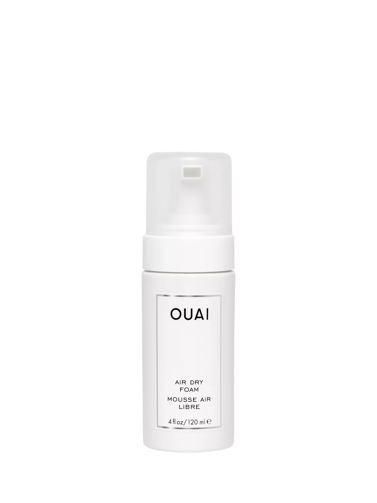 OUAI air dry foam 120ml, imported from the UK
