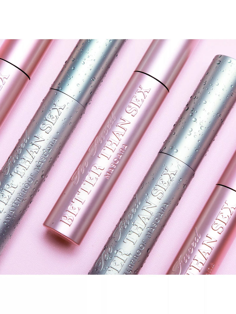 Too Faced Better Than Sex Waterproof Mascara Black (British brand)