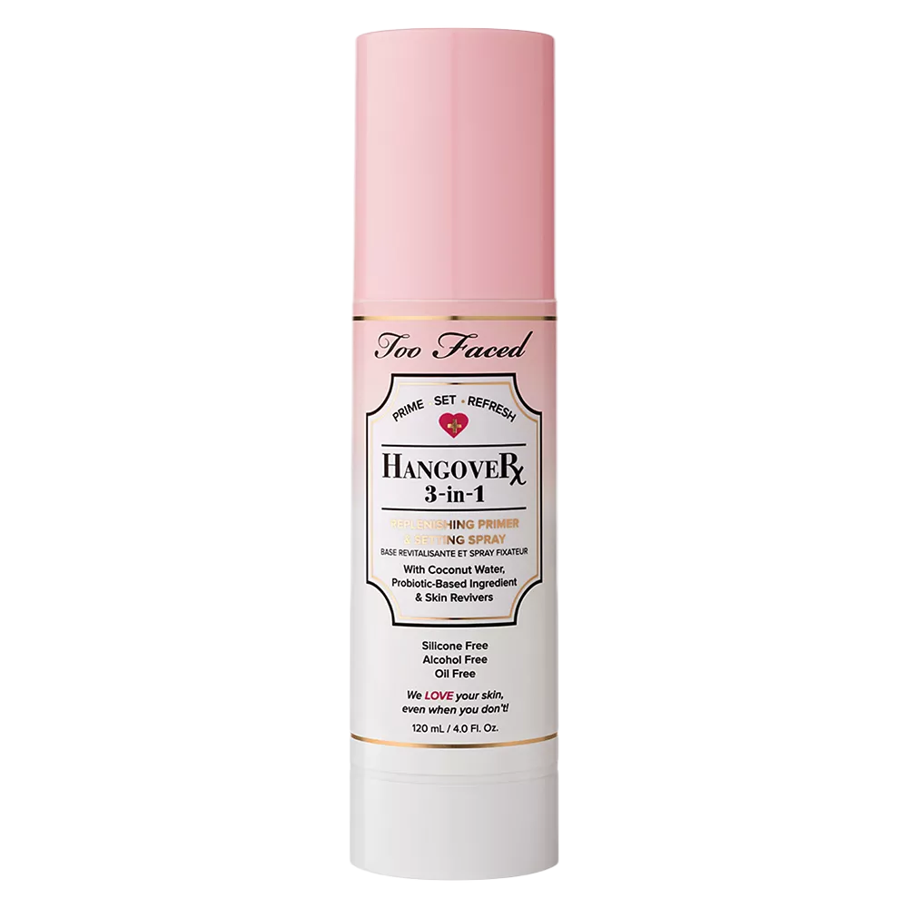 Too Faced Hangover 3-in-1 Setting Spray 120ml, imported from the UK