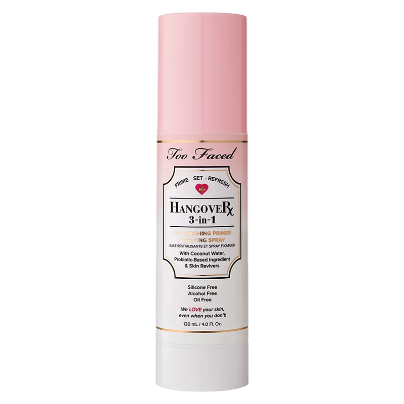Too Faced Hangover 3-in-1 Setting Spray 120ml, imported from the UK