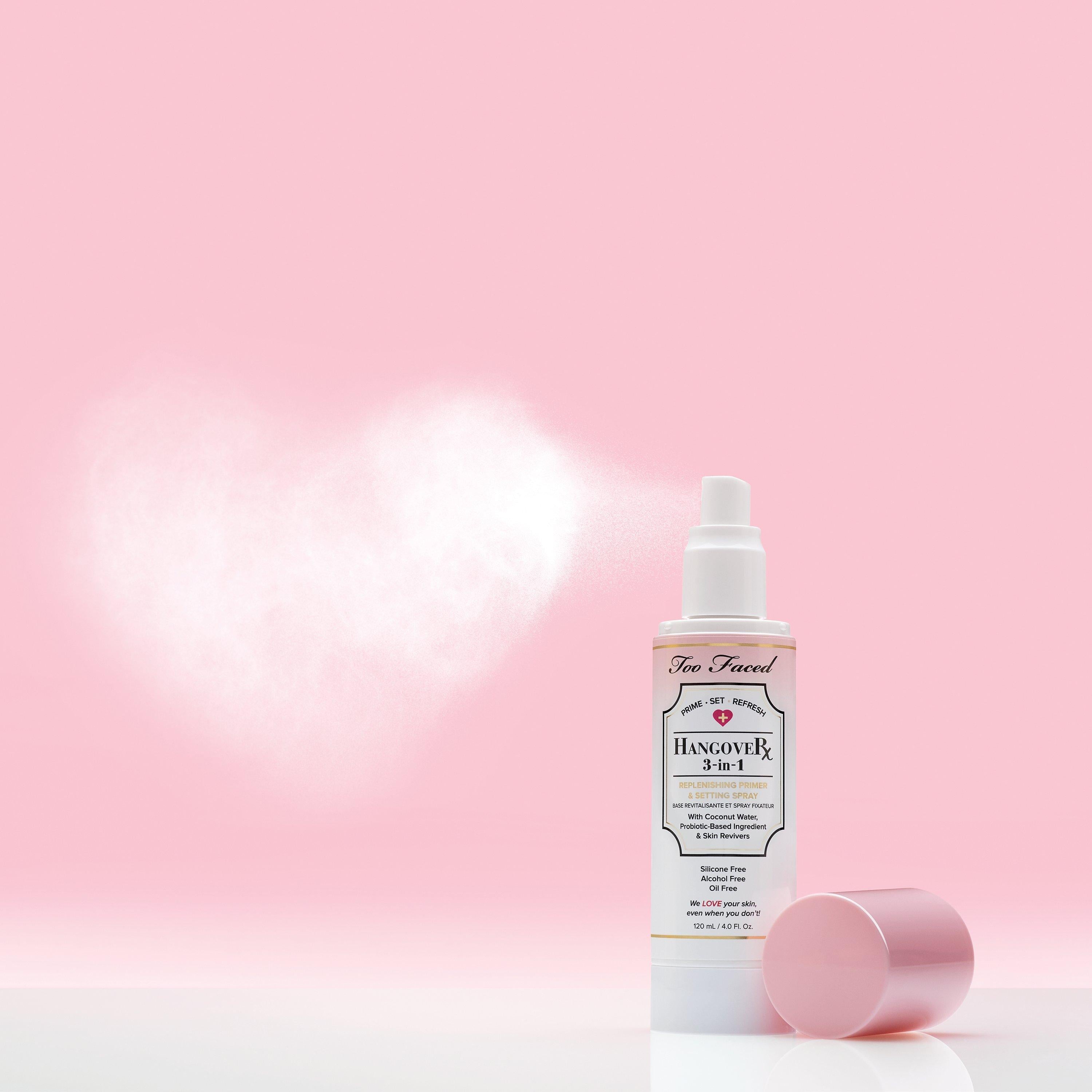 Too Faced Hangover 3-in-1 Setting Spray 120ml, imported from the UK