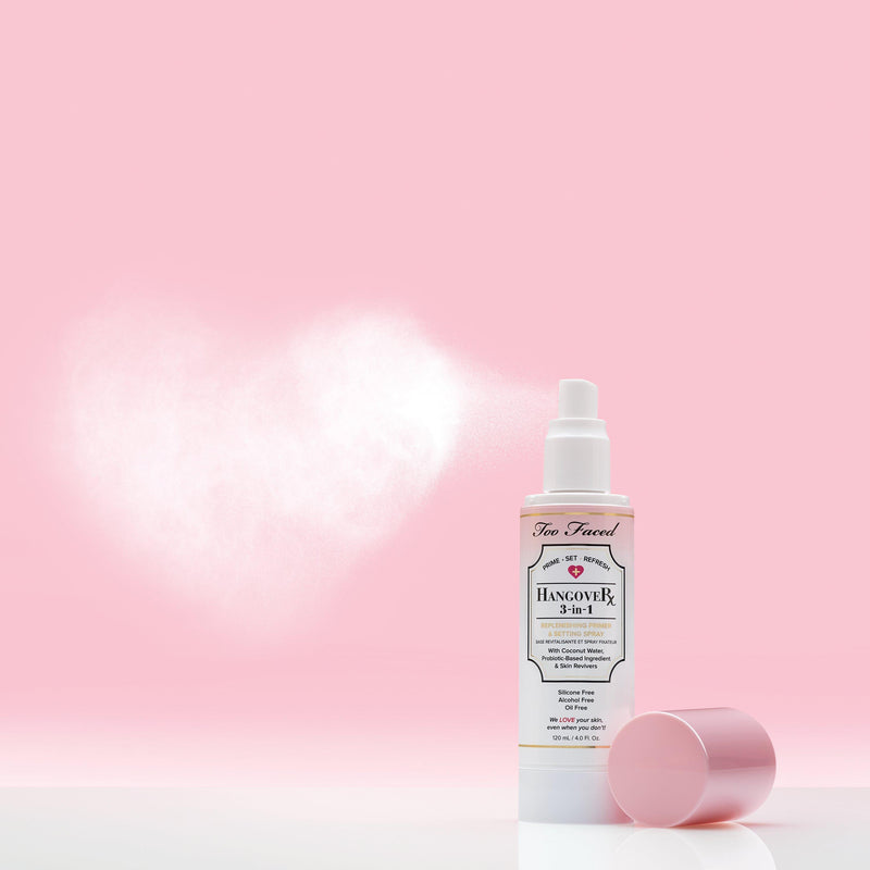 Too Faced Hangover 3-in-1 Setting Spray 120ml, imported from the UK