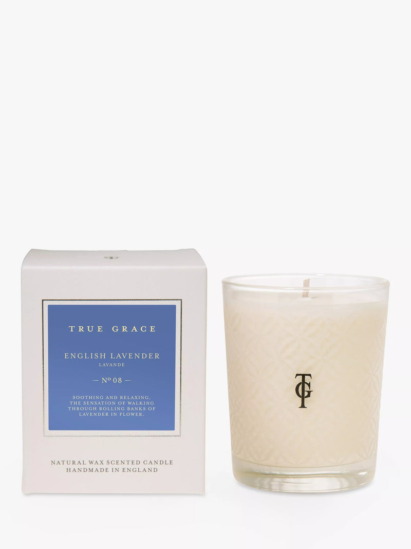 True Grace lavender scented candle 190g, UK version