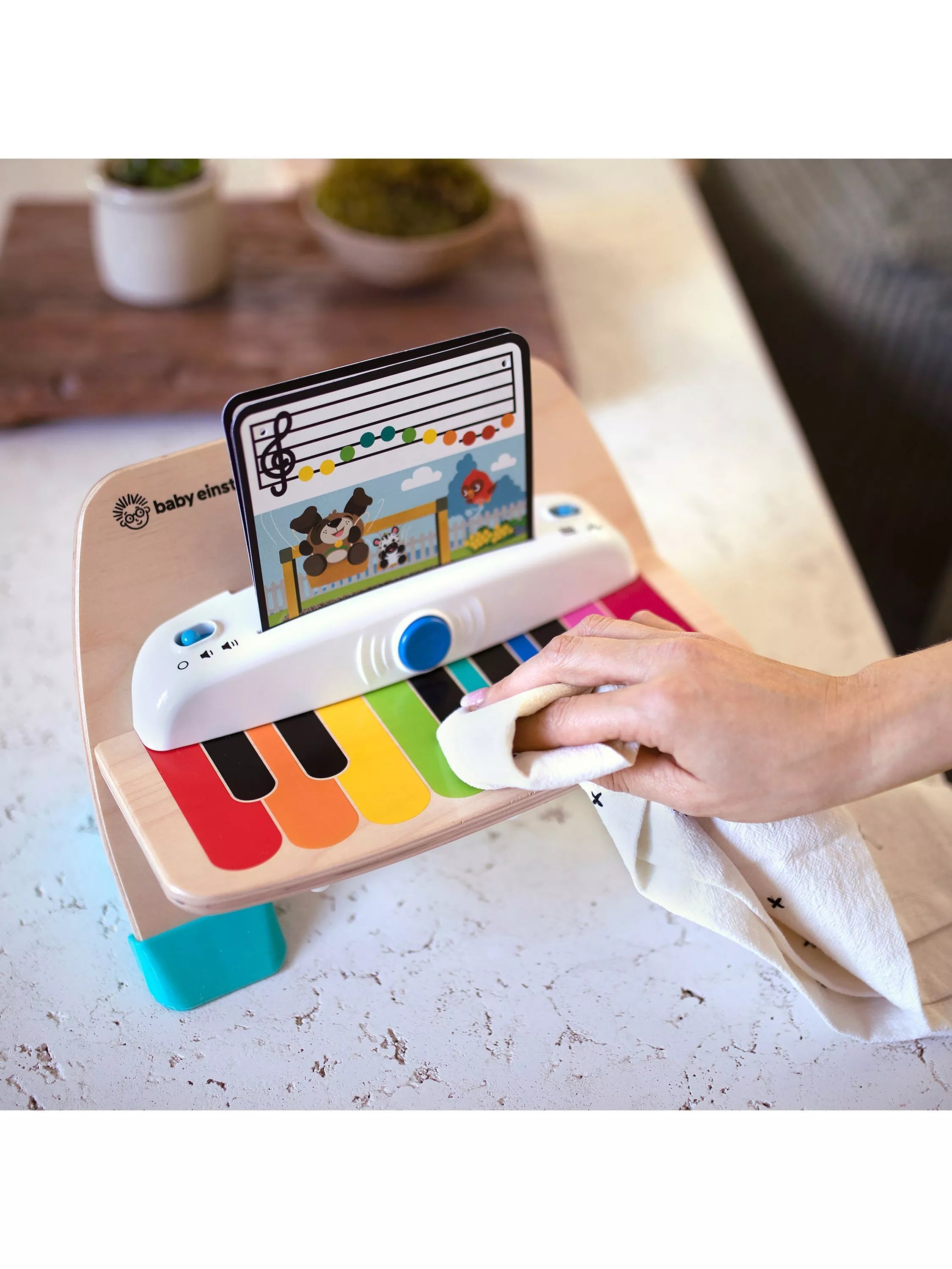 Baby Einstein Magic Touch Piano wooden baby toy - UK version