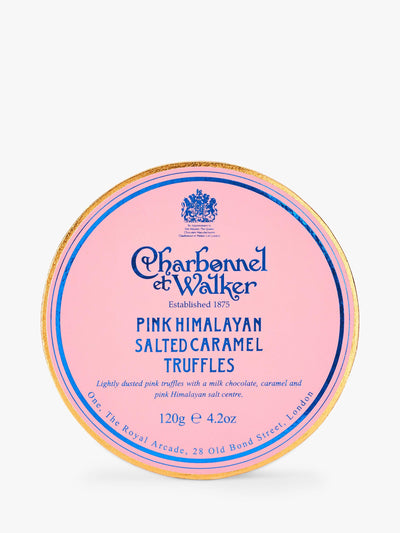 Truffes au Chocolat au Lait Caramel Salé Rose de l'Himalaya 120g