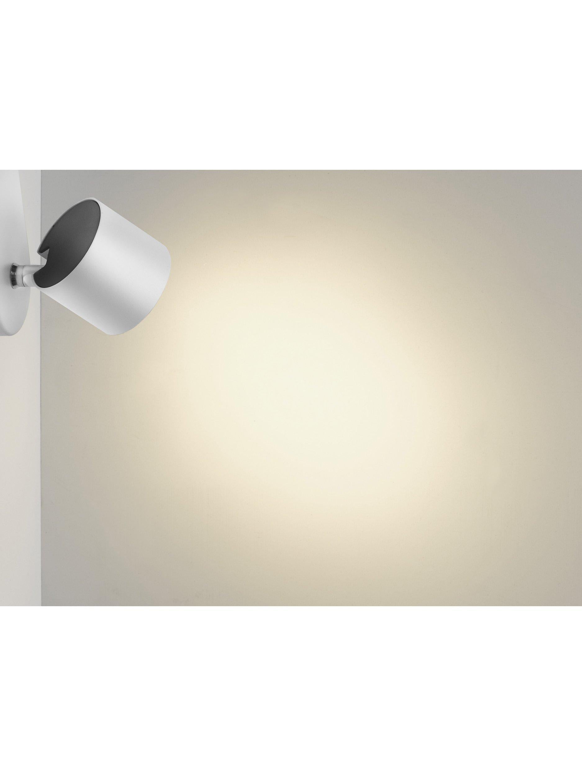 Philips LED single spotlight wall light white 3W (British brand)