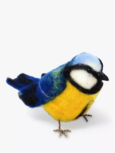 John Lewis The Crafty Kit Company Felt Your Own Blue Tit Needle Felting Craft Kit- Buy online at McGrocer