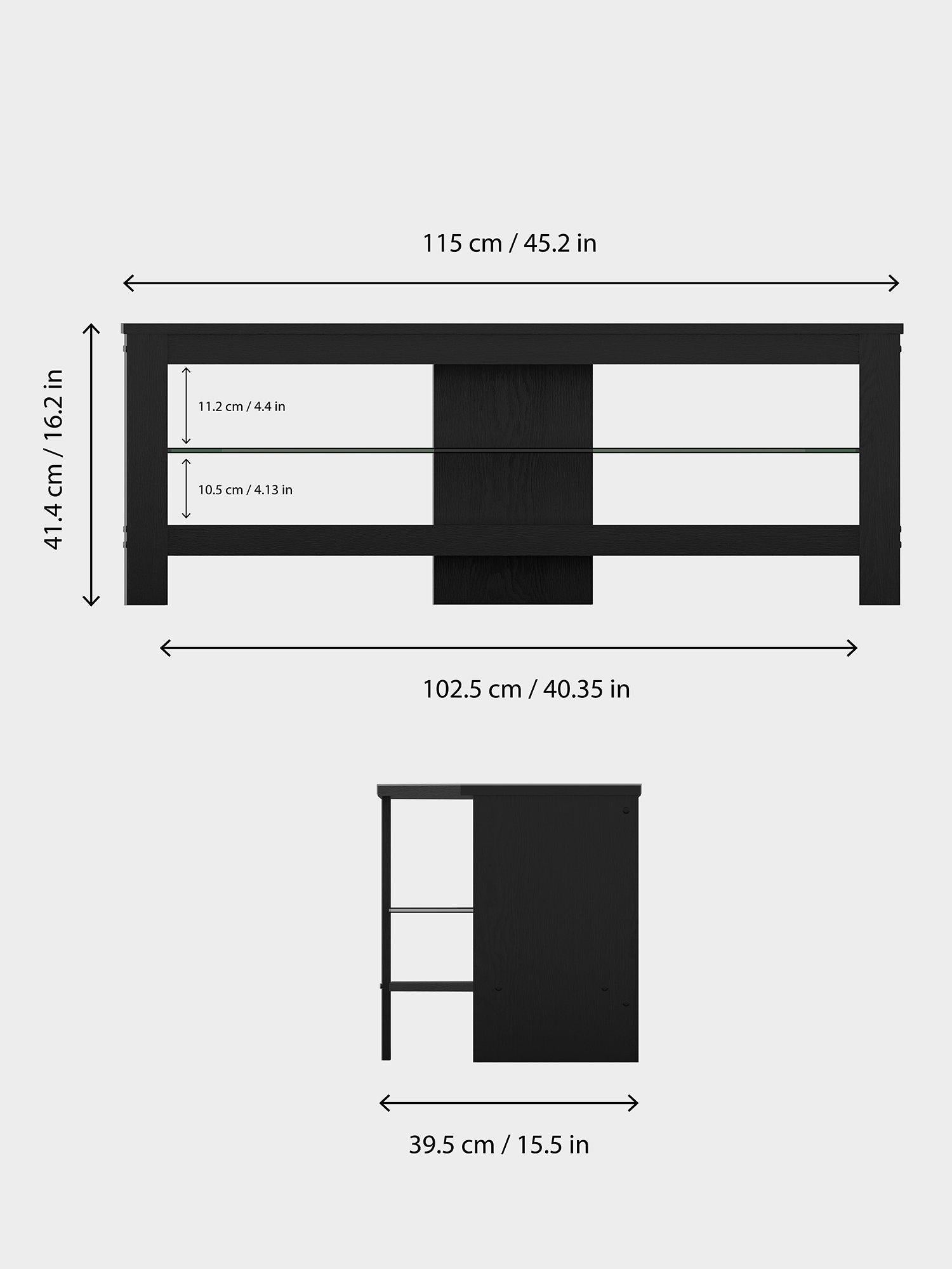 AVF Calibre+ TV stand 55 inch oak - British product