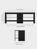 AVF Calibre+ TV stand 55 inch oak - British product