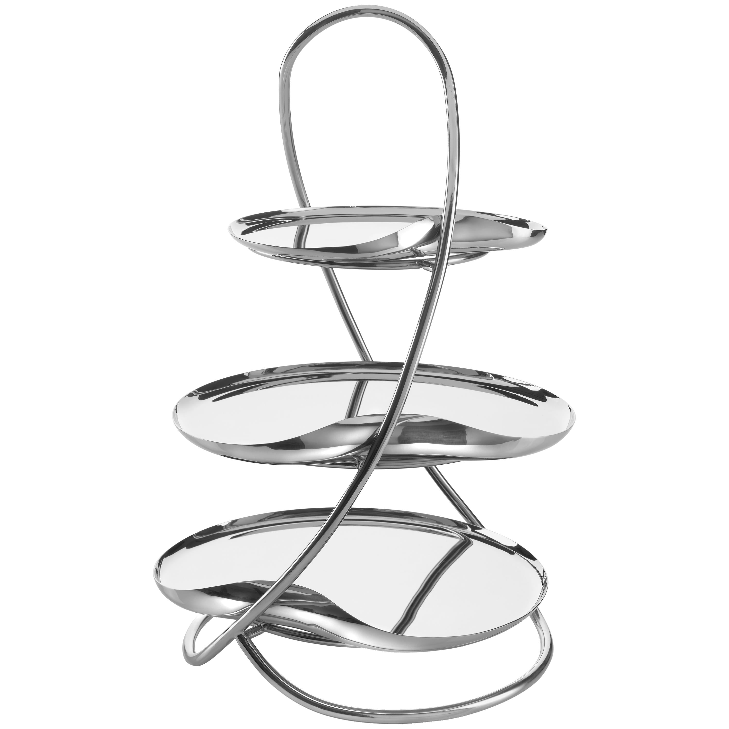 Robert Welch Drift 3 Tier cake stand, imported from the UK