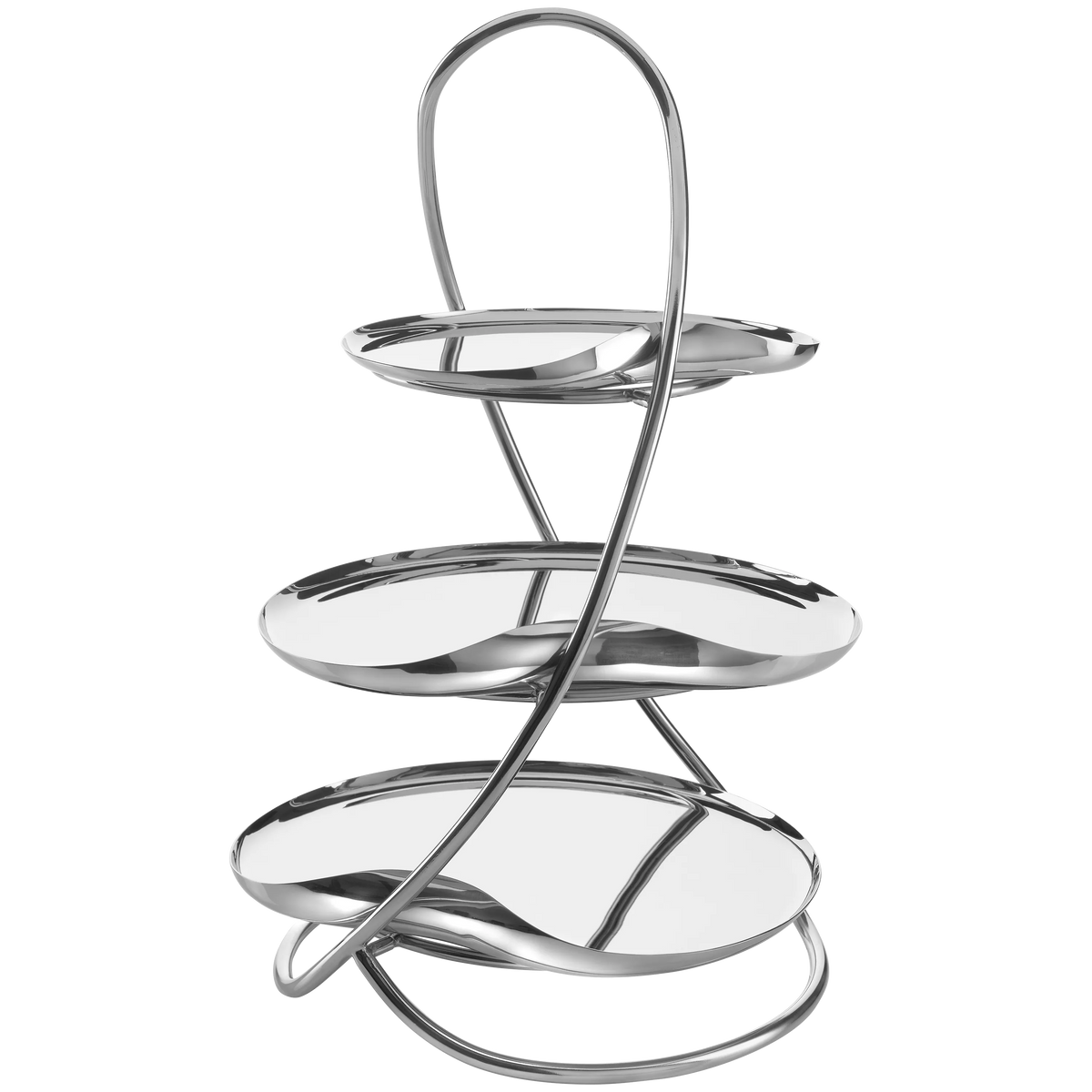 Robert Welch Drift 3 Tier cake stand, imported from the UK