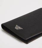 Emporio Armani grained leather passport holder - British product