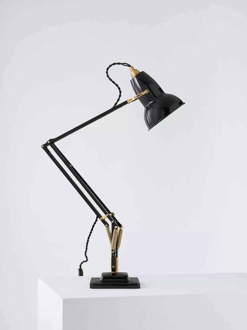 Anglepoise Original 1227 Brass Desk Lamp - Ink/Brass
