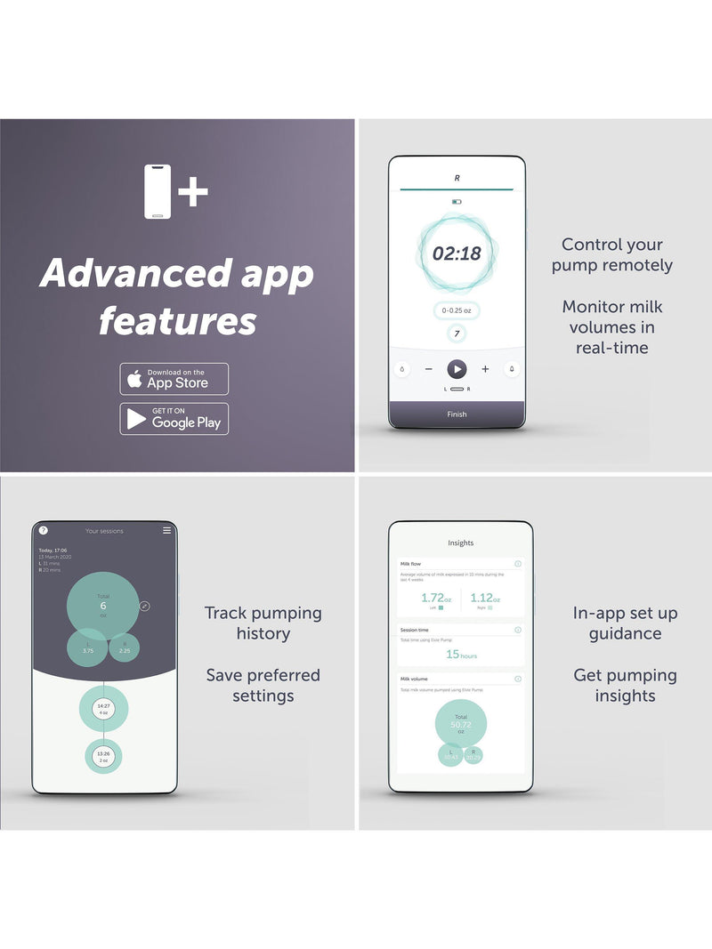 Elvie single electric breast pump - British product