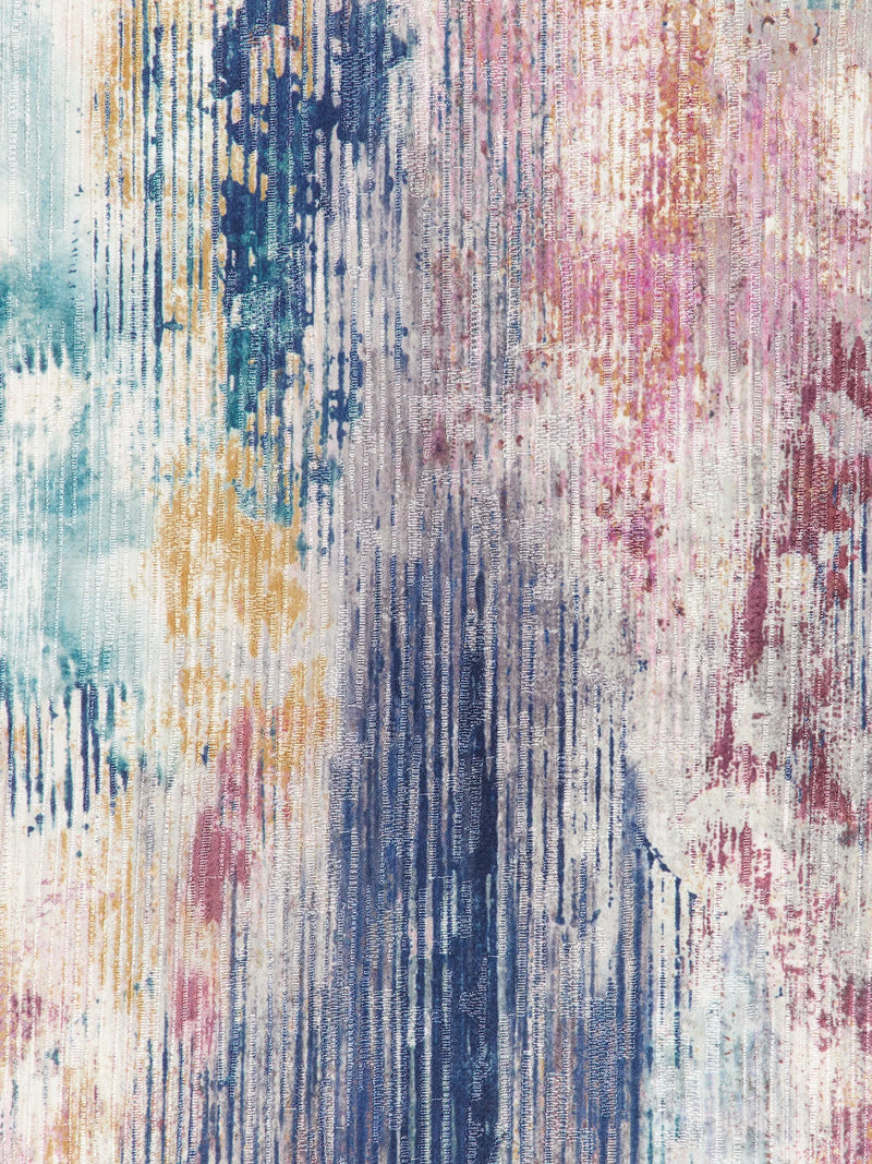 John Lewis furnishing fabric Fresco abstract pattern 139cm width, imported from the UK