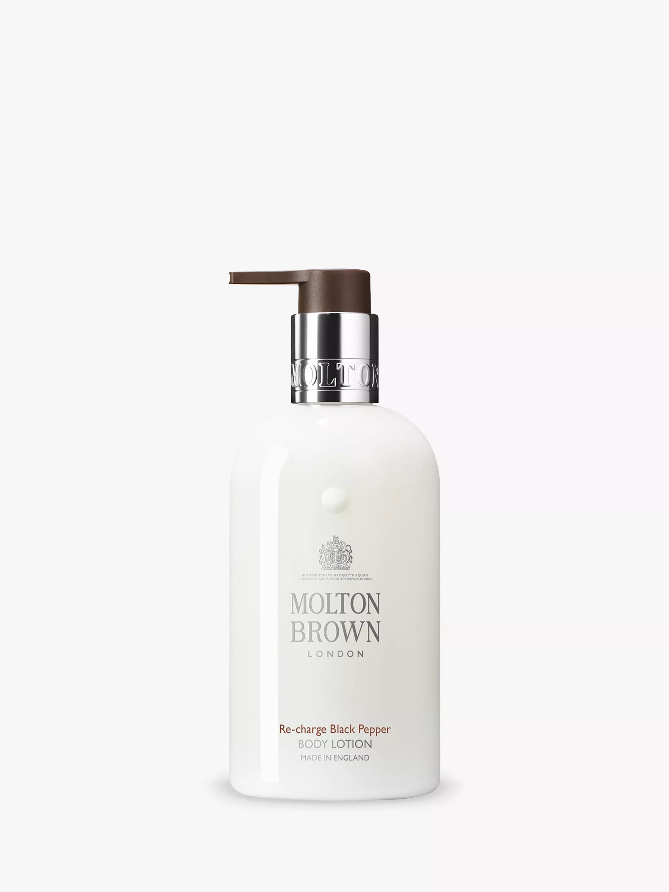 Molton Brown Black Pepper body lotion 300ml, imported from the UK