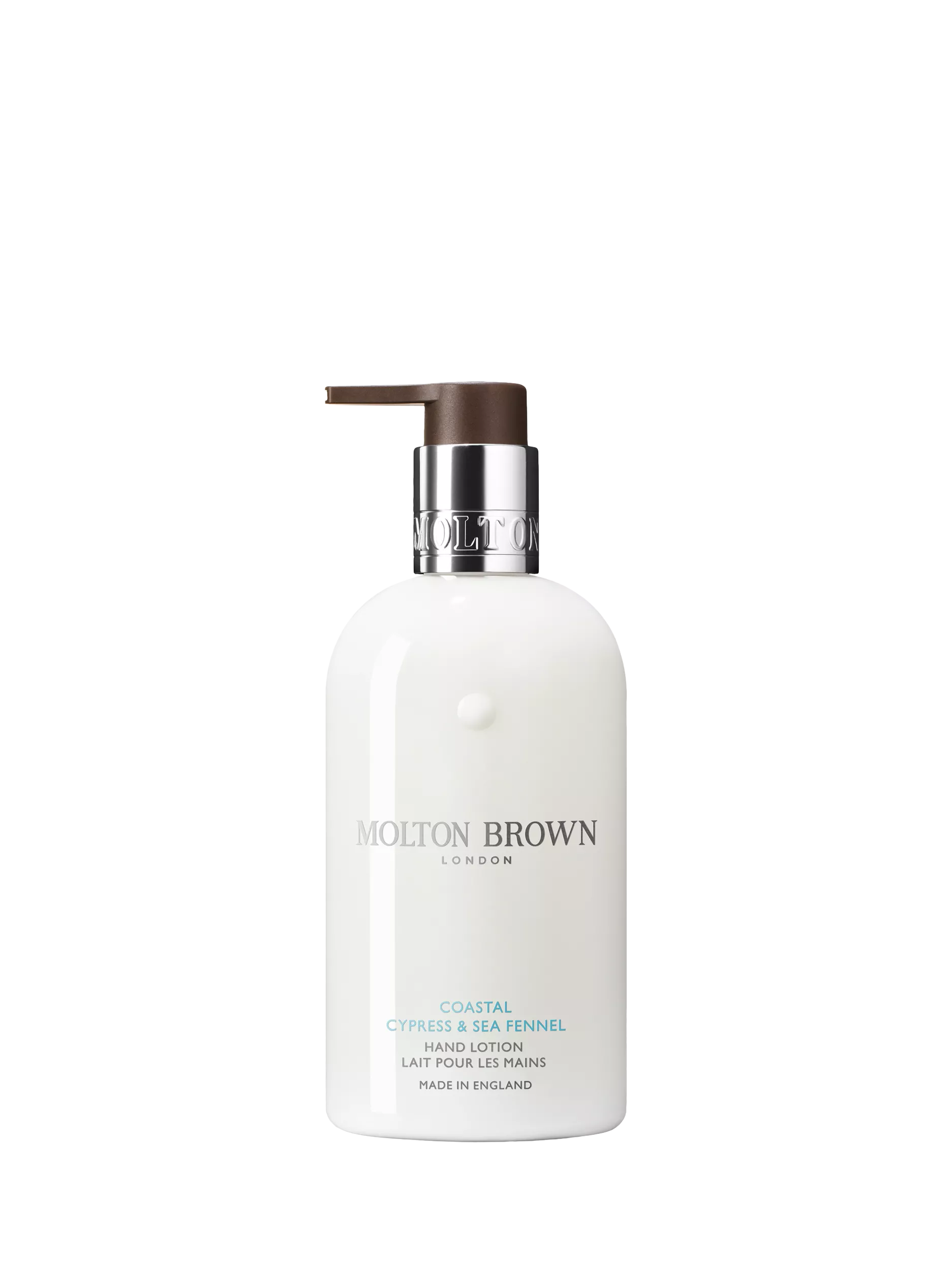 Molton Brown Coastal Cypress hand lotion 300ml, imported from the UK