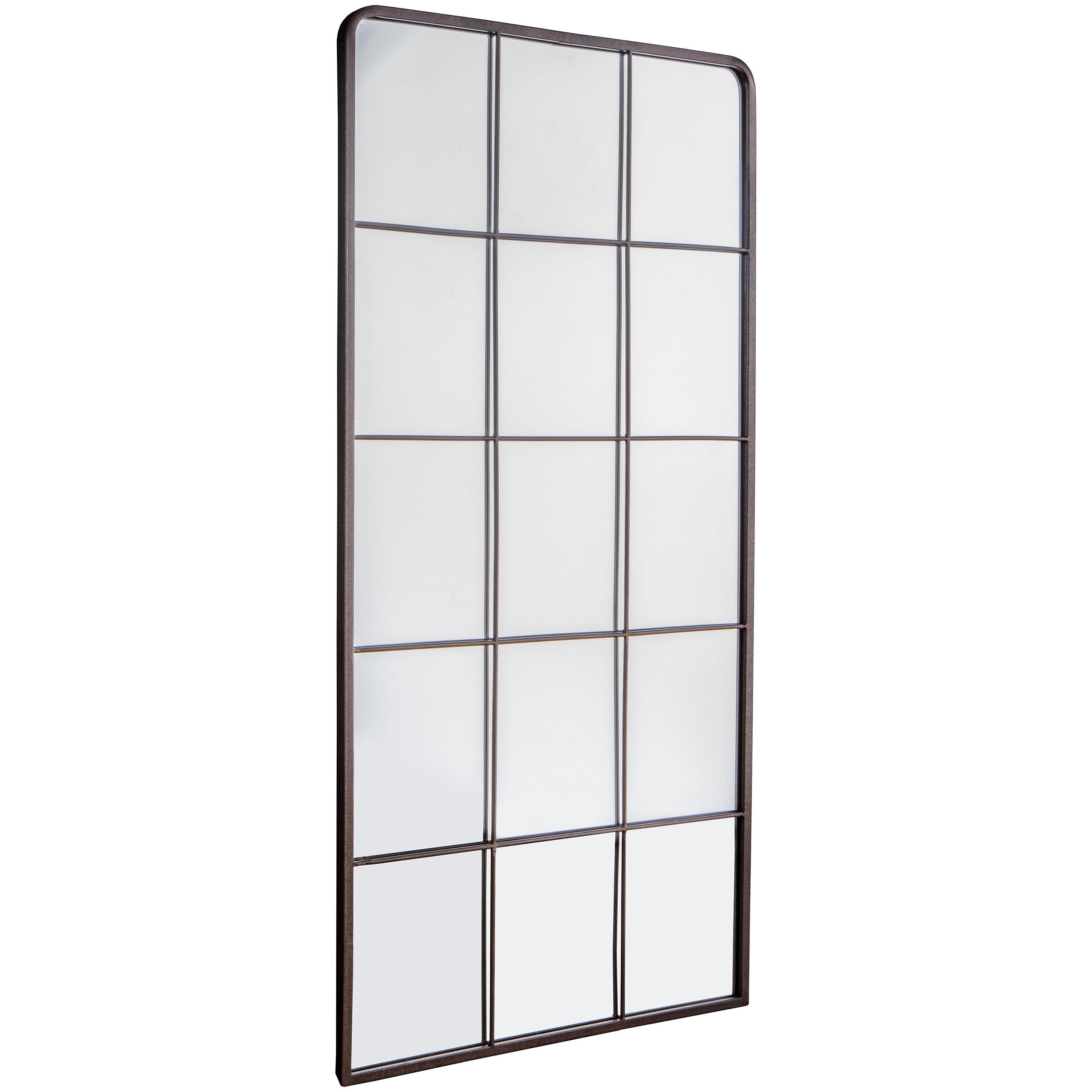 Gallery Direct Amandine rectangular mirror bronze 127cm (British brand)