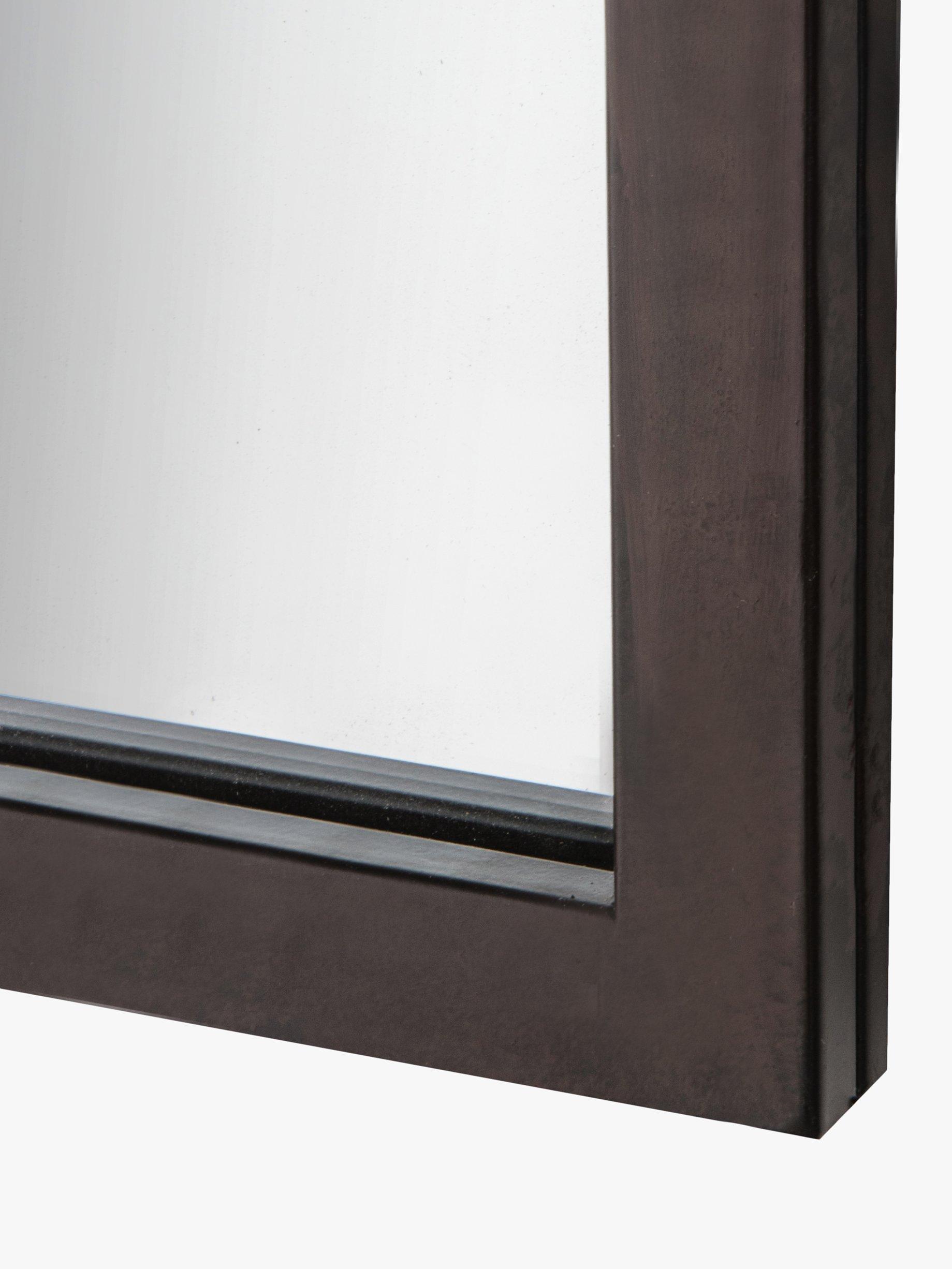 Gallery Direct Amandine rectangular mirror bronze 127cm (British brand)