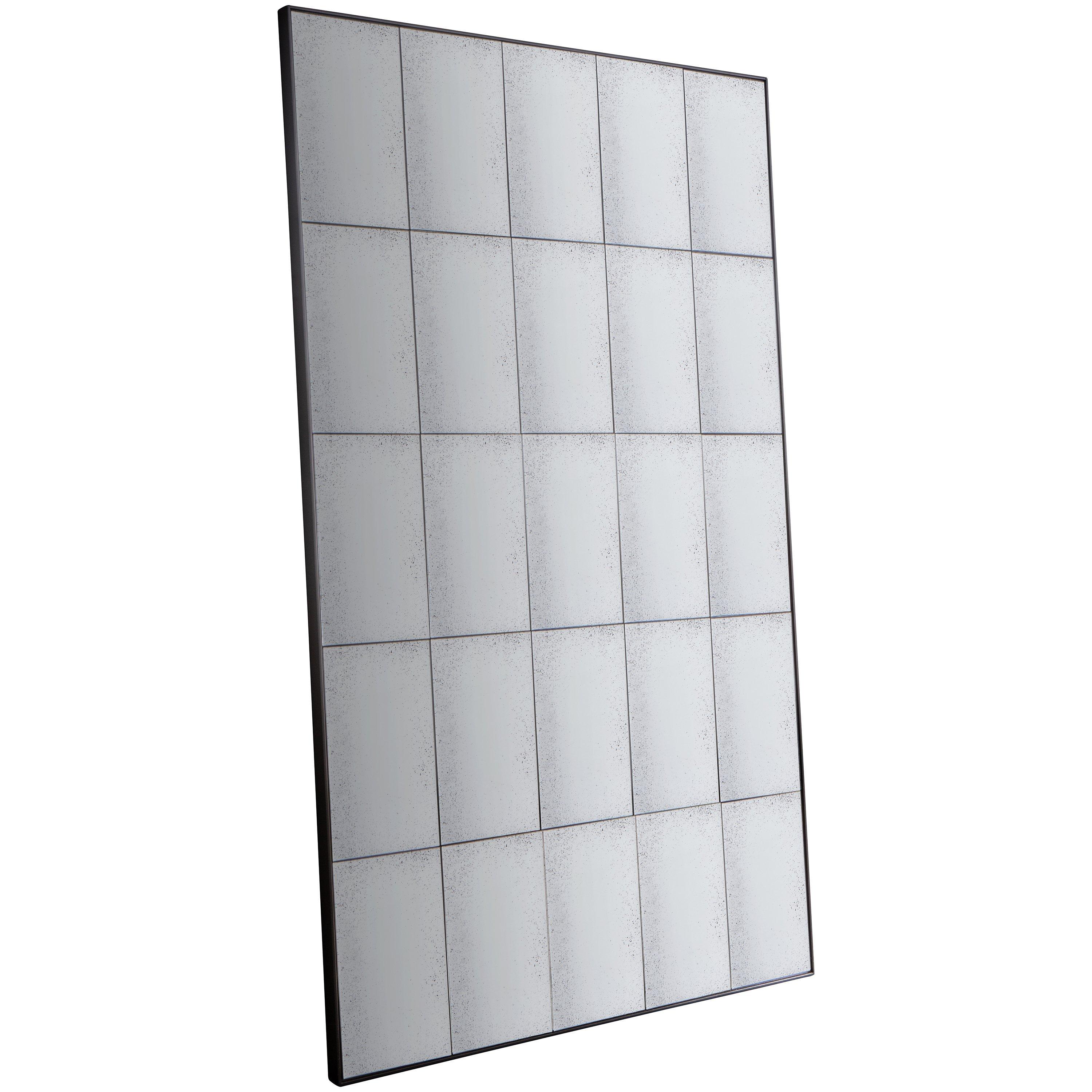 Gallery Direct antiqued rectangular mirror 160x100cm, UK version