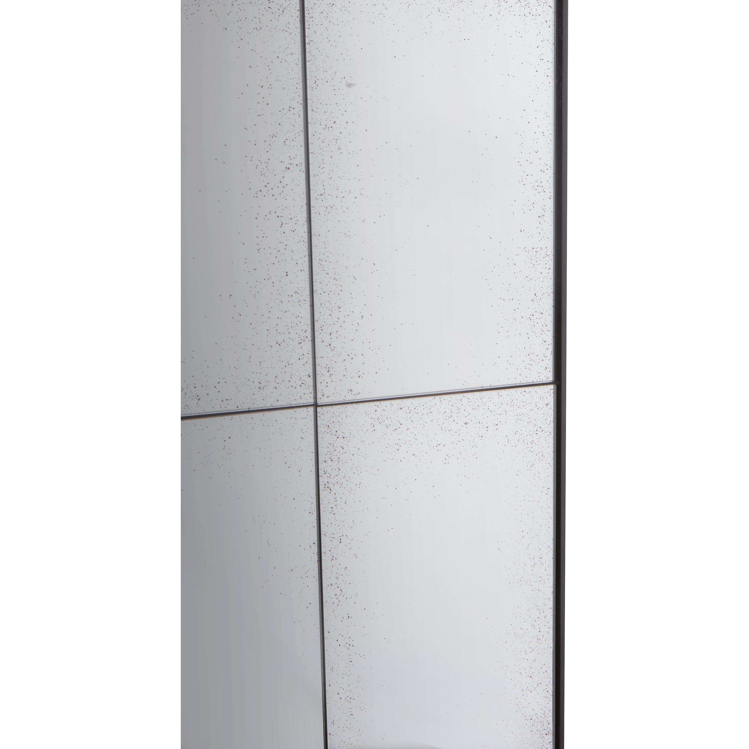 Gallery Direct antiqued rectangular mirror 160x100cm, UK version